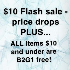 ALL ITEMS $10  & UNDER ARE BUY 2 GET 1 FREE